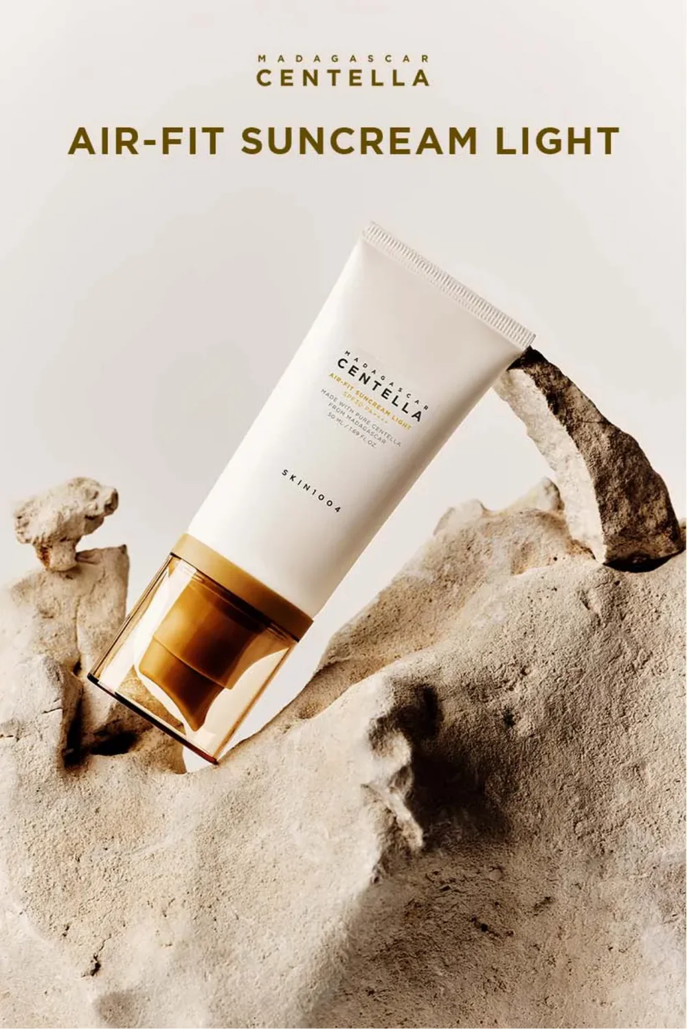 Skin1004-Protector Solar Madagascar Centella Air Fit Suncream Light