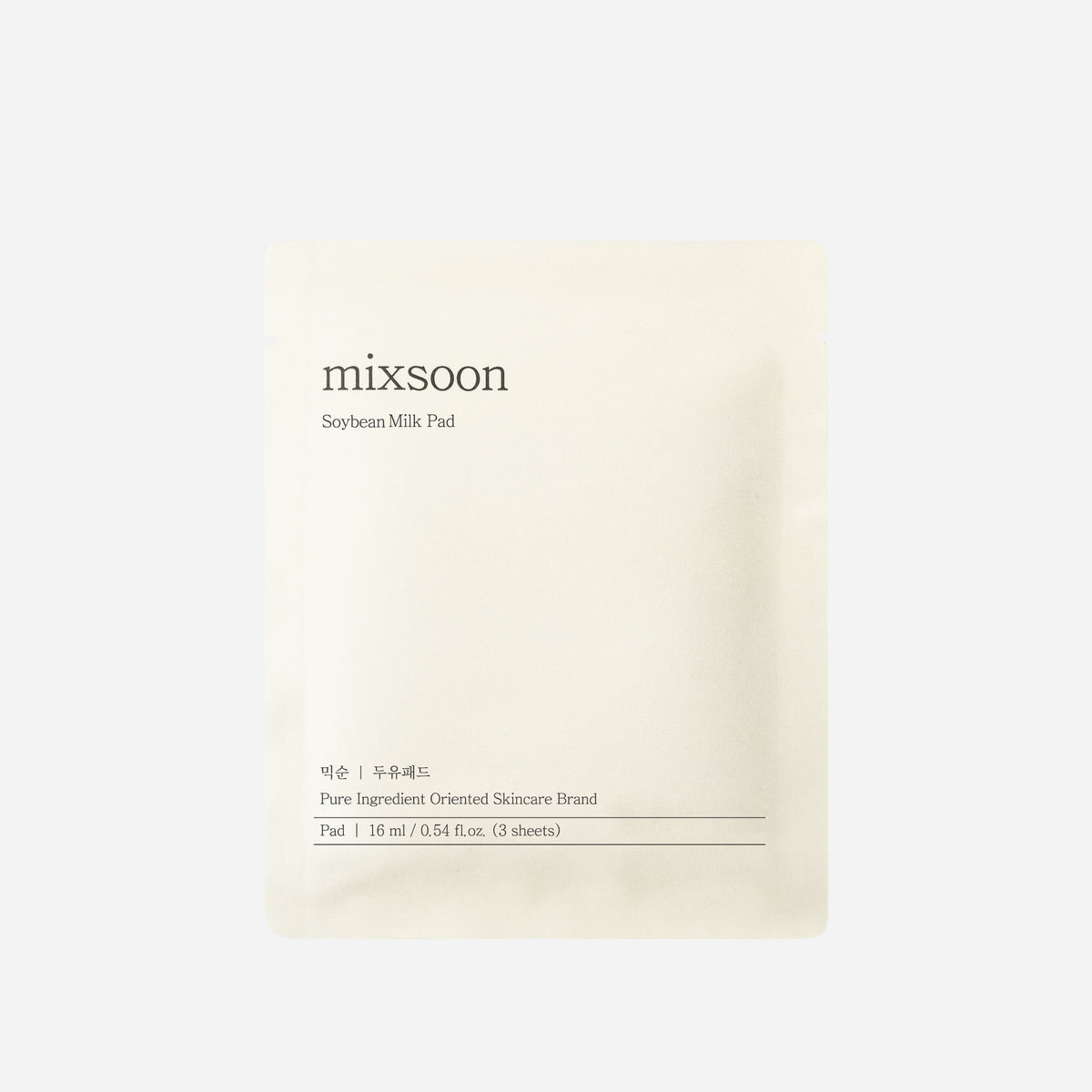 MIXSOON-Soybean Milk Pad | Mascarilla nutritiva
