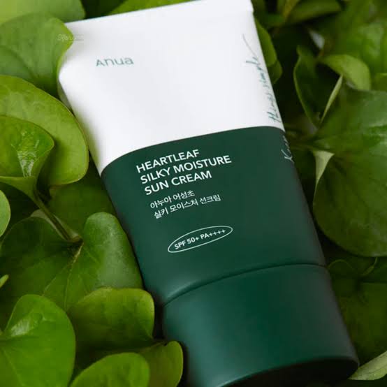 Anua - Heartleaf Silky Moisture Sun Cream SPF50 50ml
