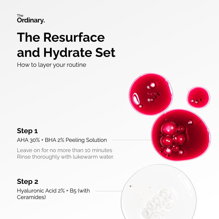 The Ordinary - El set Resurfacing & Hydrate