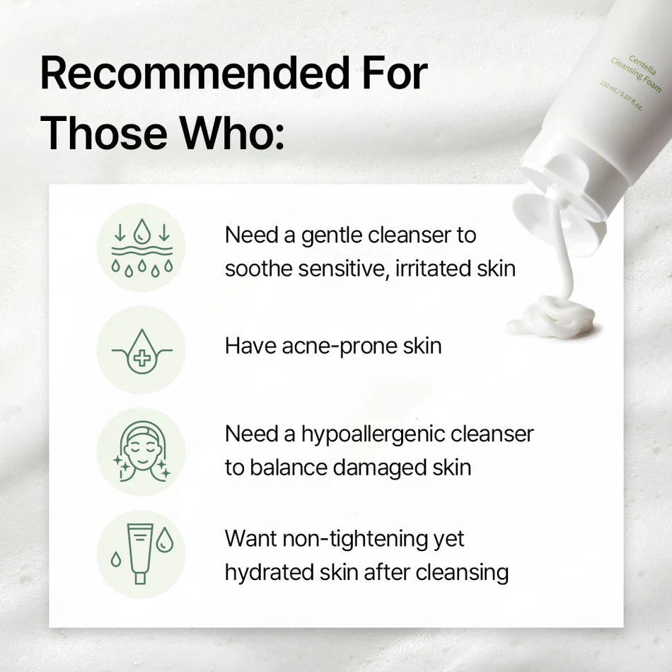 MIXSOON - Centella Cleansing Foam - 150ml