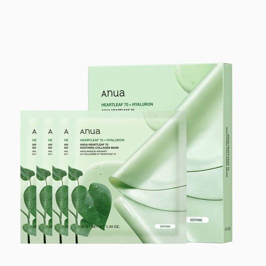 Anua-Heartleaf 70 Soothing Collagen Mask