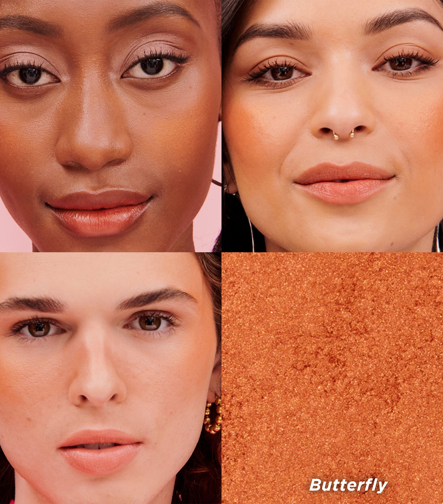 BENEFIT-Rubor Butterfly-Golden Orange