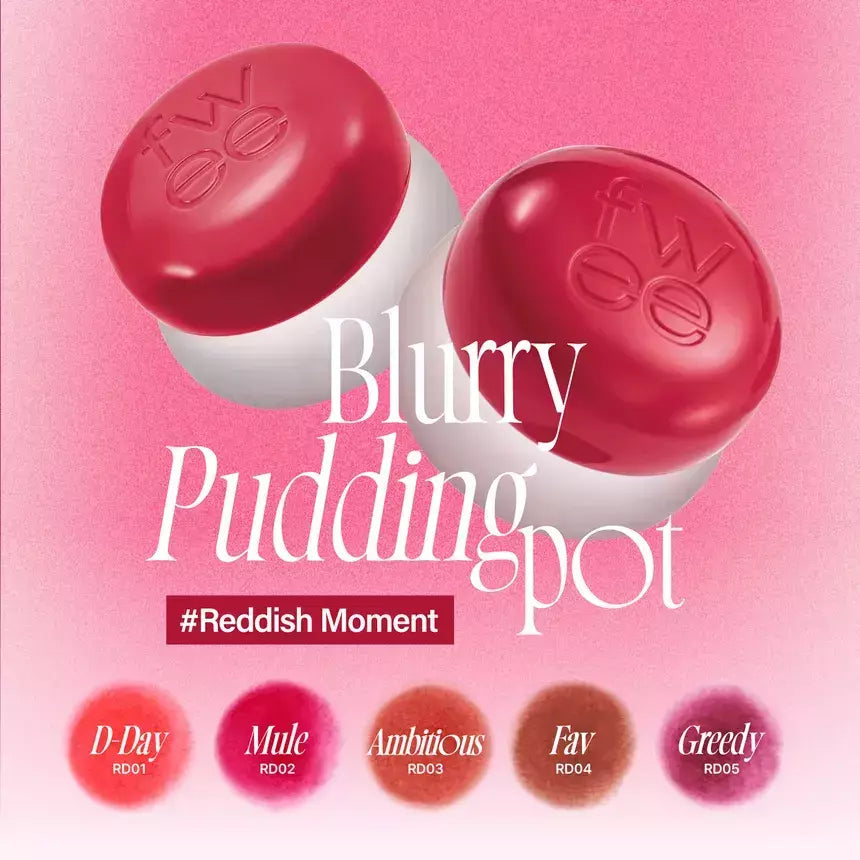 fwee- Lip&Cheek Blurry Pudding Pot