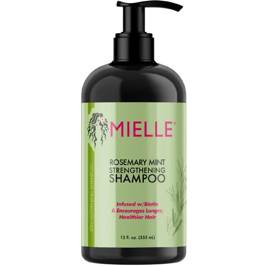 Shampoo fortalecedor Mielle Organics menta y romero