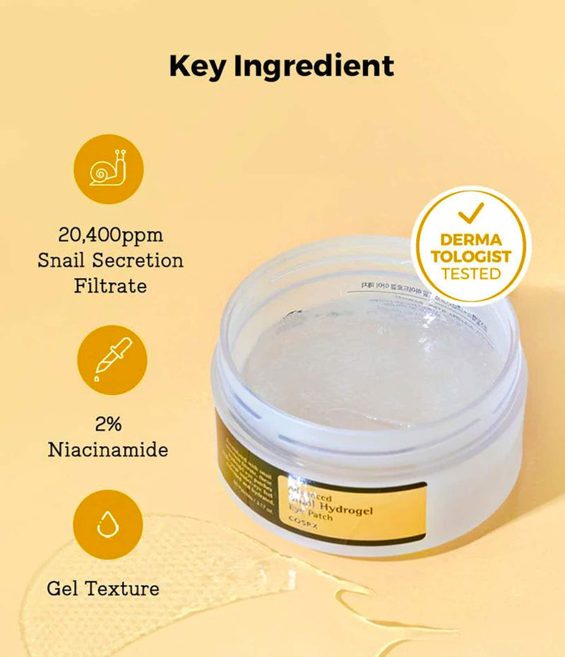 COSRX - Advanced Snail Hydrogel Eye Patch